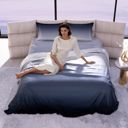 Moonlit Embrace Bedsheet Set