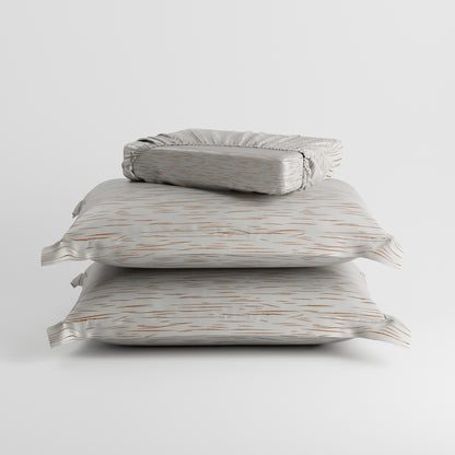 Ivory Rose  Luxstre Cotton Fitted Sheet Set