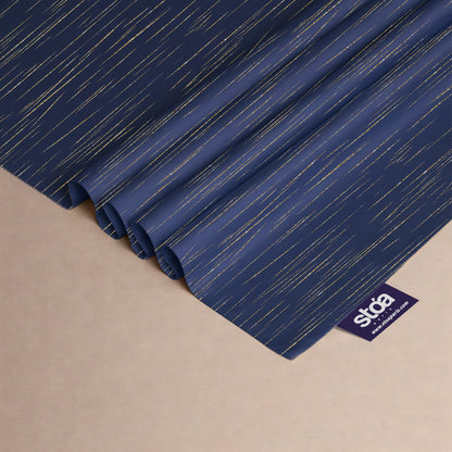 Sapphire Sparkle  Luxstre Cotton Bedsheet Set