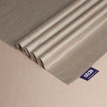 Sandstone Glow  Luxstre Cotton Bedsheet Set