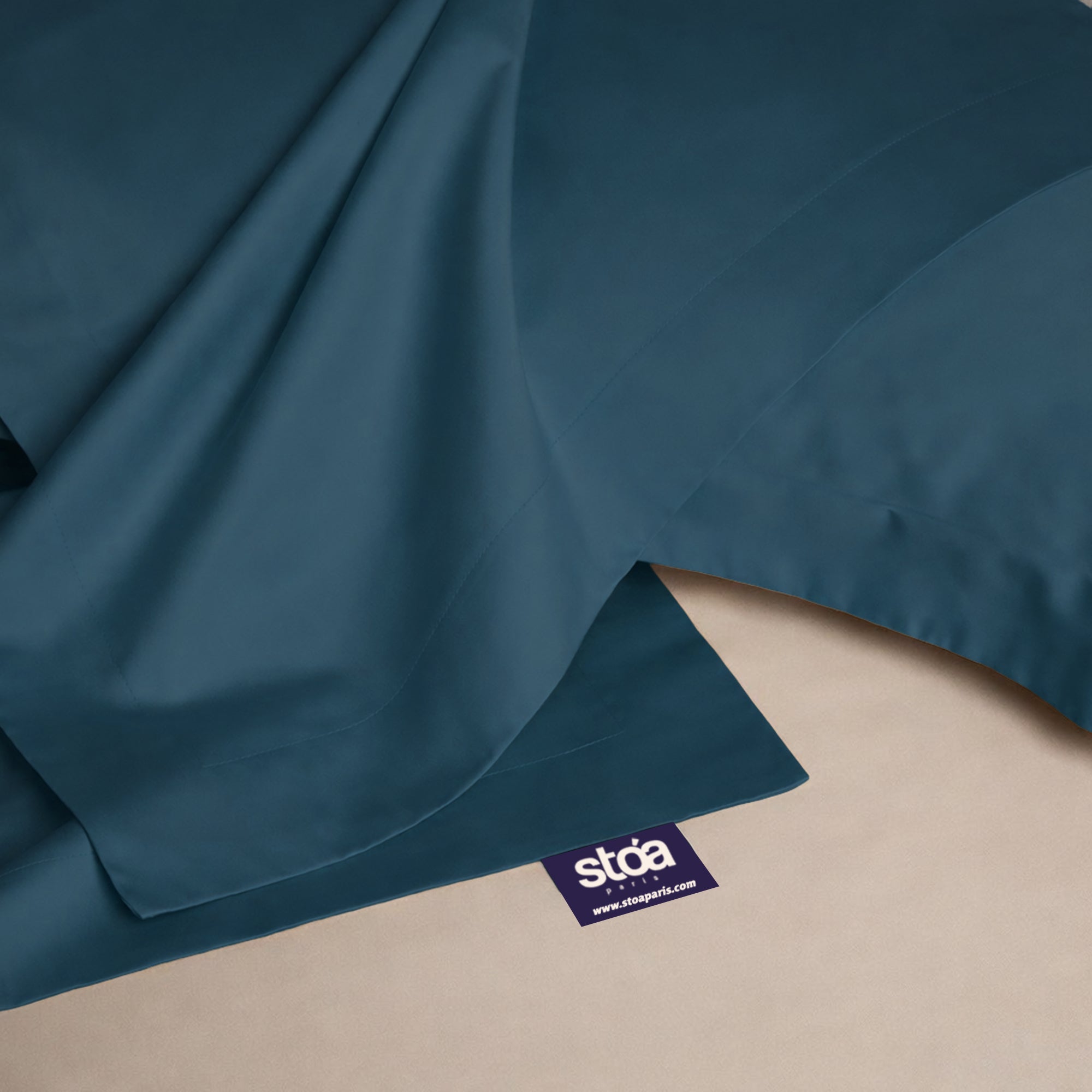 Ocean Azure Luxstre Cotton Bed Sheet Set