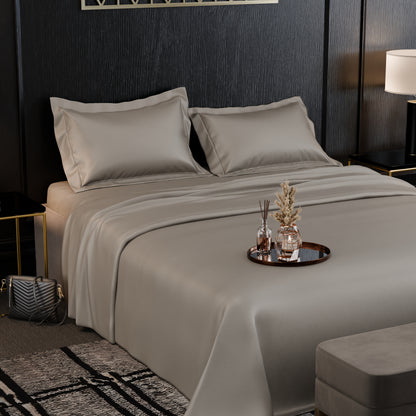 Dune Dusk Luxstre Cotton Bed Sheet Set