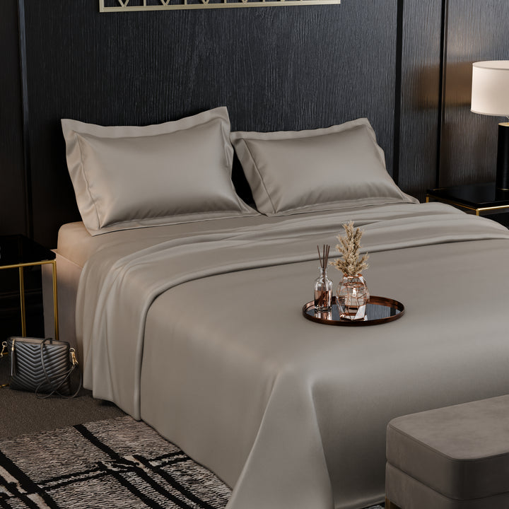 Dune Dusk Luxstre Cotton Bedsheet Set