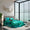 Dewdrop Bloom Ultra Satin Bedsheet Set