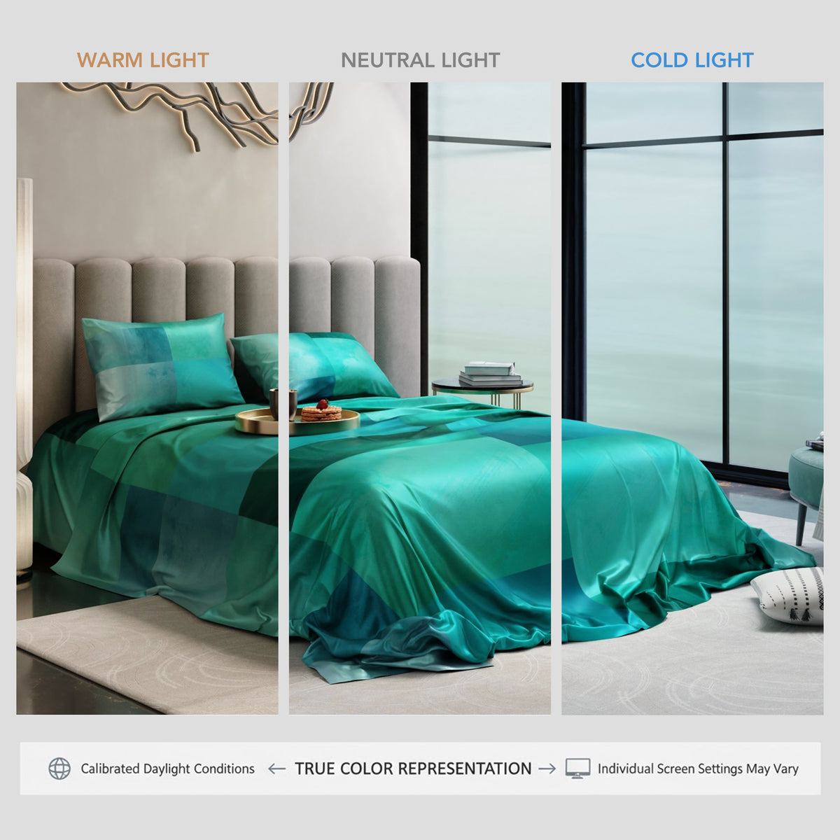 Dewdrop Bloom Ultra Satin Bedsheet Set