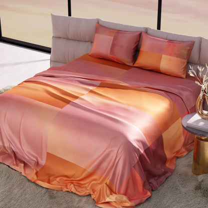 Honey Mist Ultra Satin Bedsheet Set