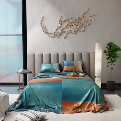 Aquaglow Ultra Satin Bedsheet Set