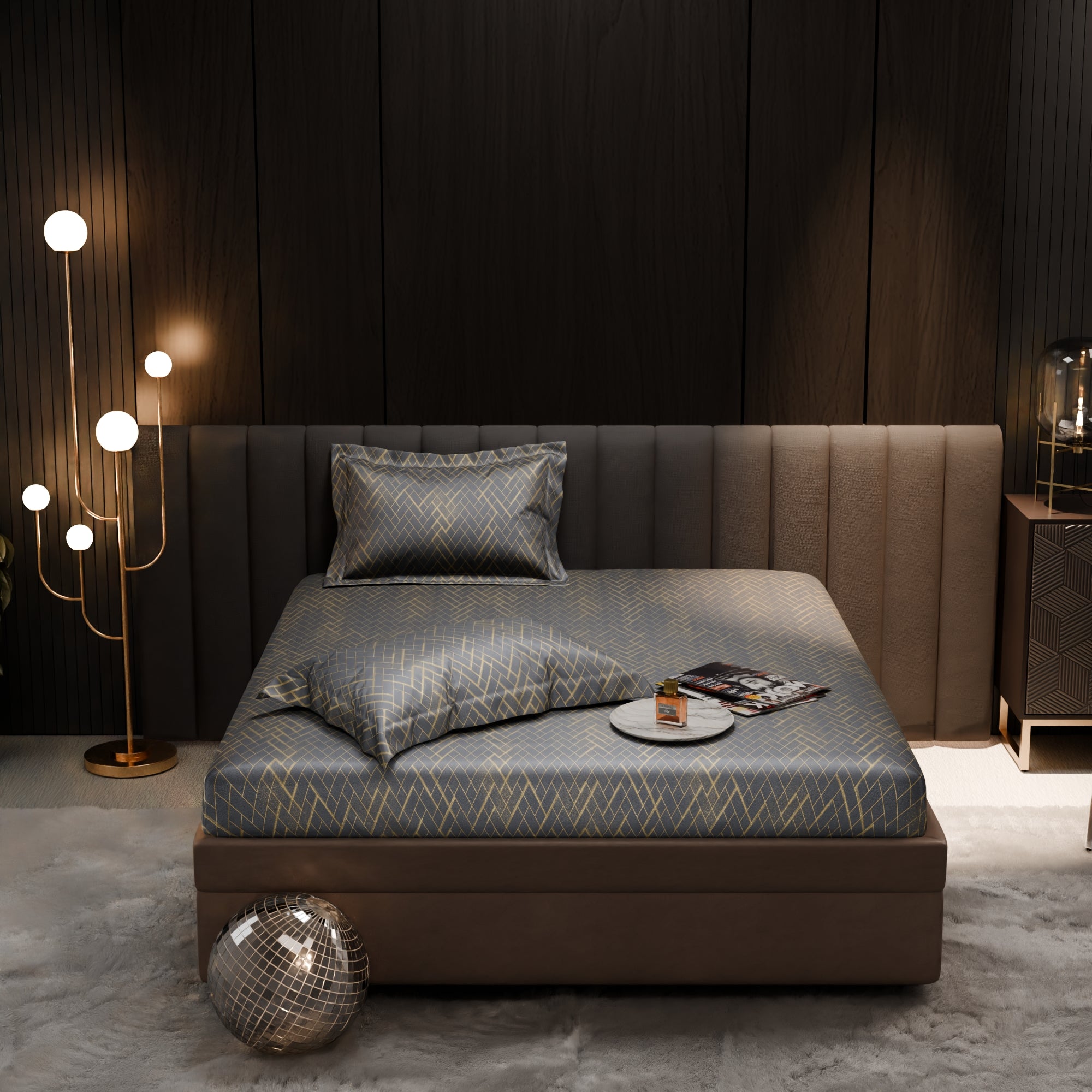 Twilight in Saint-Tropez Fitted Bedsheet Set