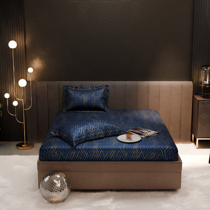 Monaco After Midnight Fitted Bedsheet Set