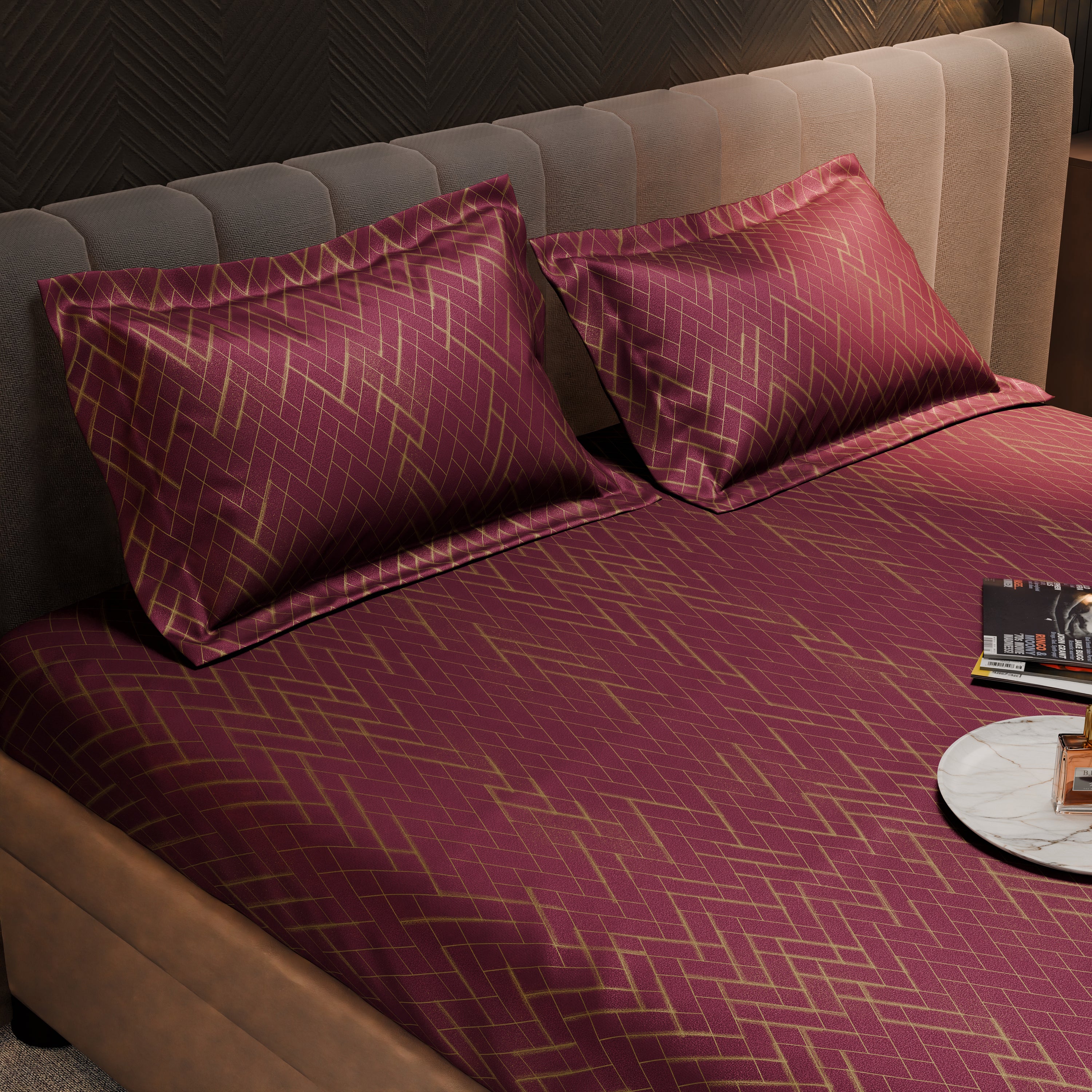 Toulouse After Hours Fitted Bedsheet Set