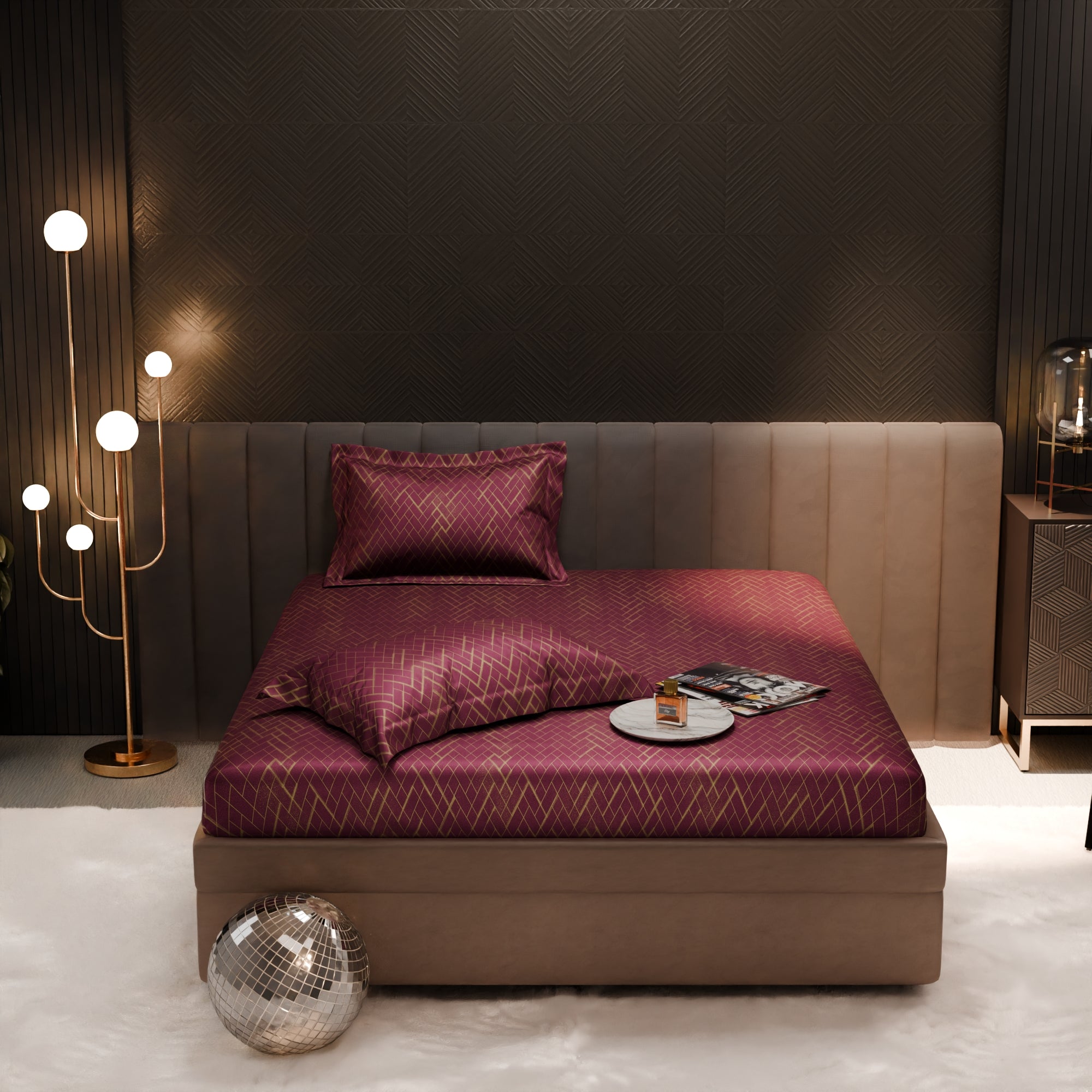 Toulouse After Hours Fitted Bedsheet Set