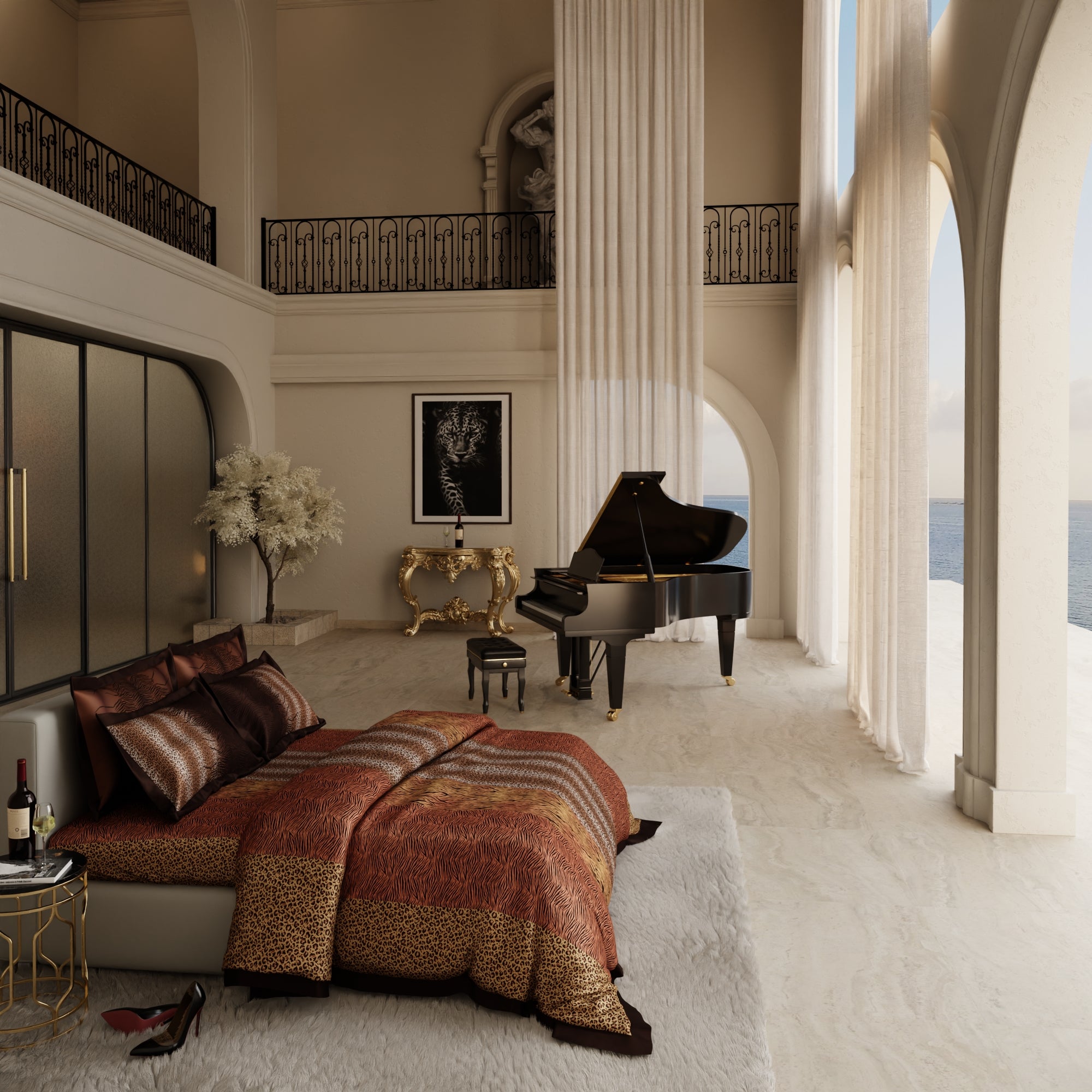 Golden Savannah Enriched Cotton Comforter