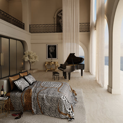 Primal Elegance Enriched Cotton Bedsheet Set