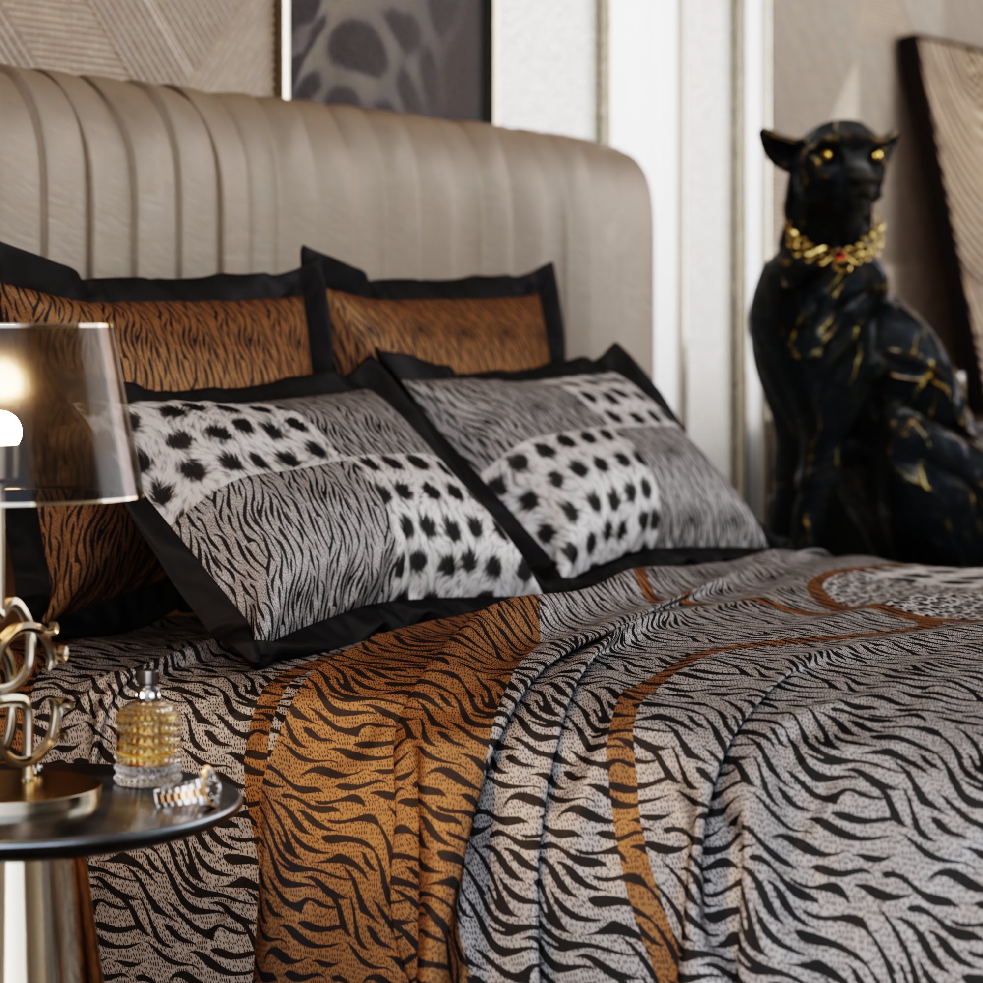 Primal Elegance Enriched Cotton Bedsheet Set