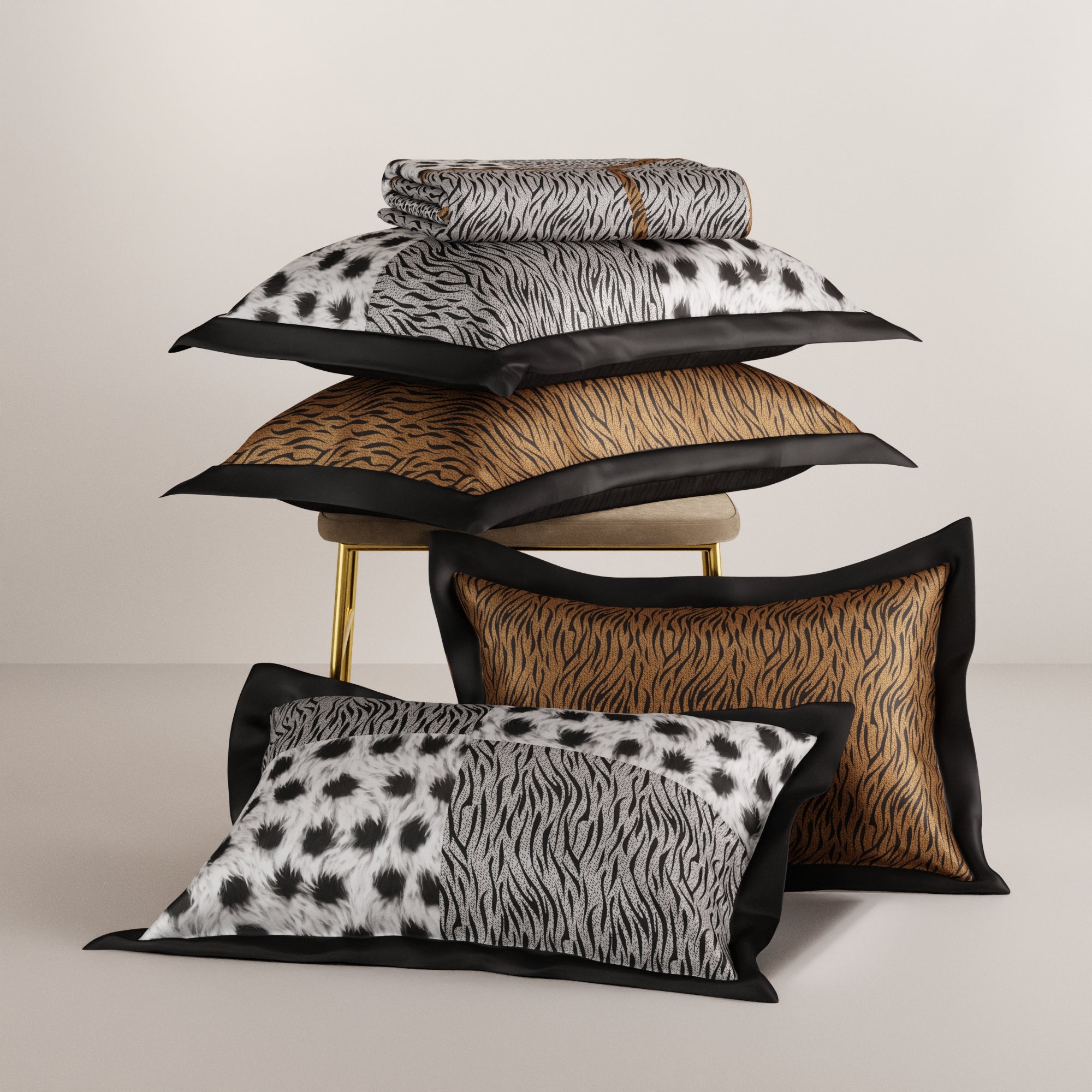 Primal Elegance Enriched Cotton Bedsheet Set