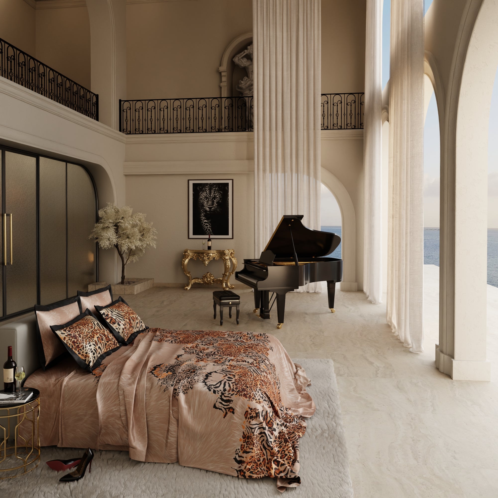 Sienna Huntress Enriched Cotton Bedsheet Set