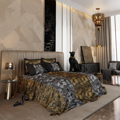 Eternal Chase Enriched Cotton Bedsheet Set