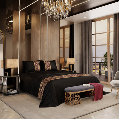 Versailles Vista Grandeur Double Bedsheet Set