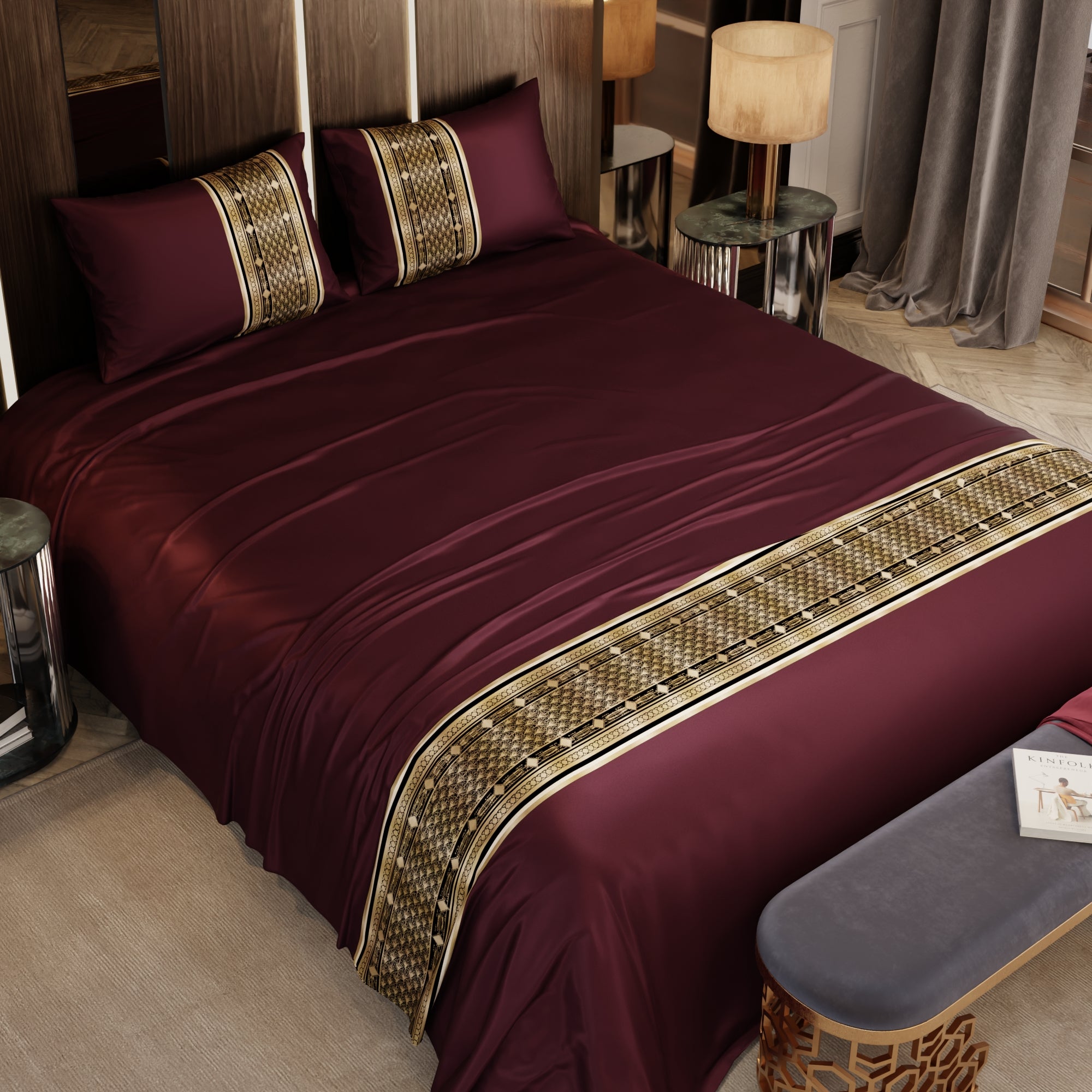Royal Treasures Double Bedsheet Set