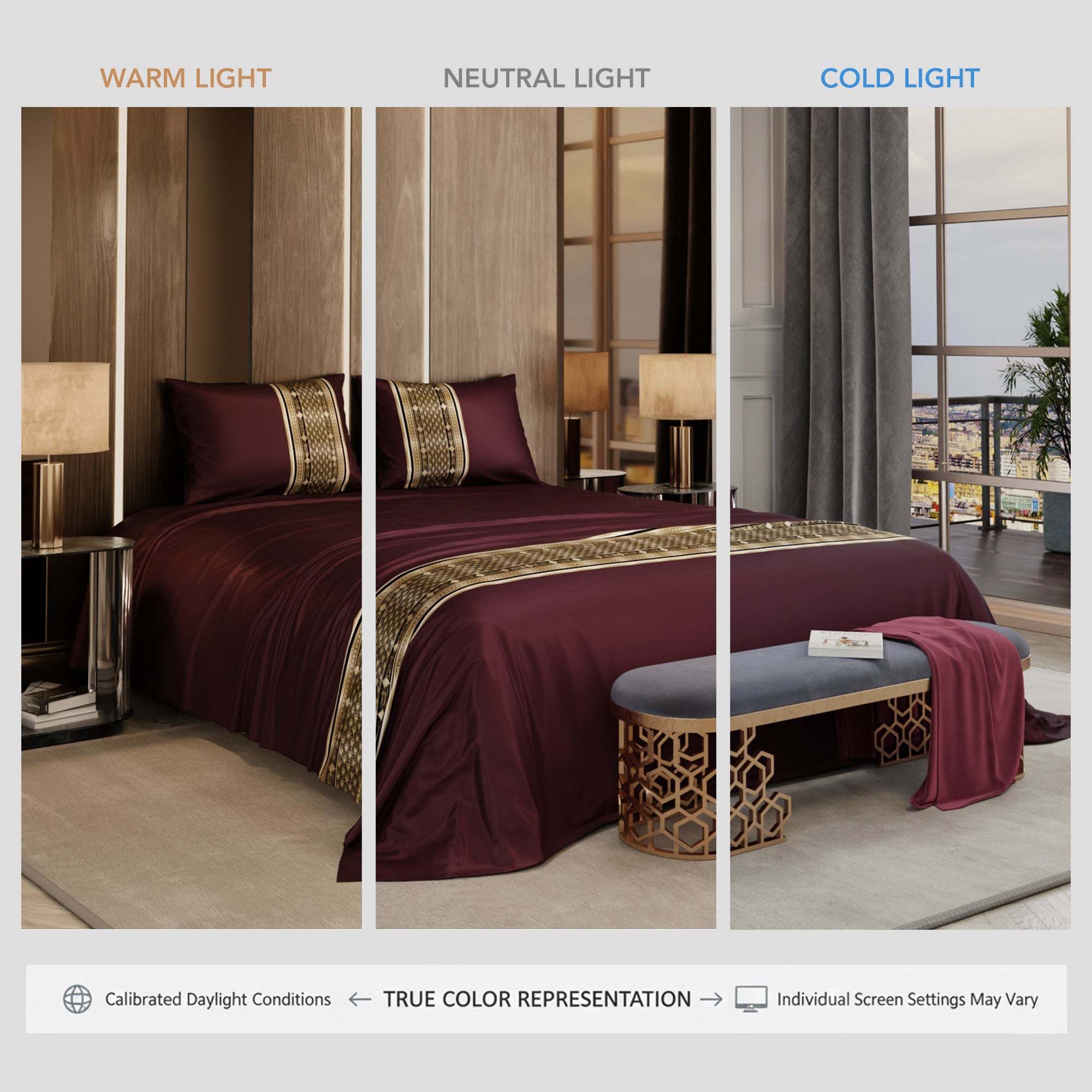 Royal Treasures Double Bedsheet Set