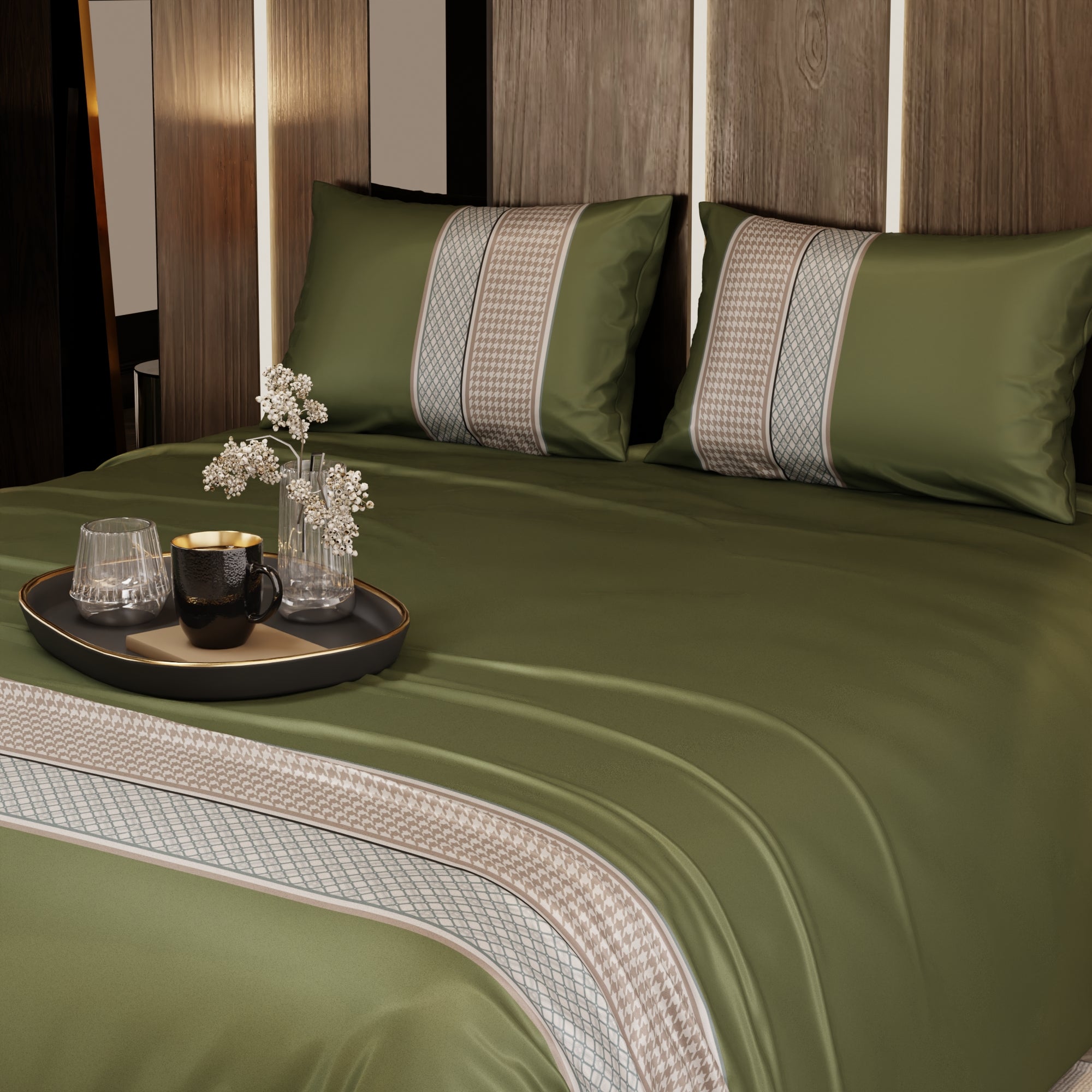 Palace Gardens Double Bedsheet Set