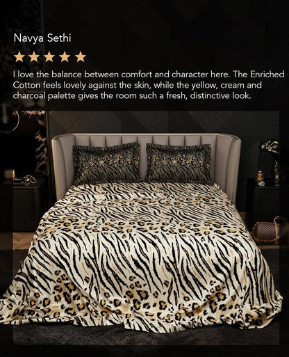 After the Hunt Enriched Cotton Bedsheet Set
