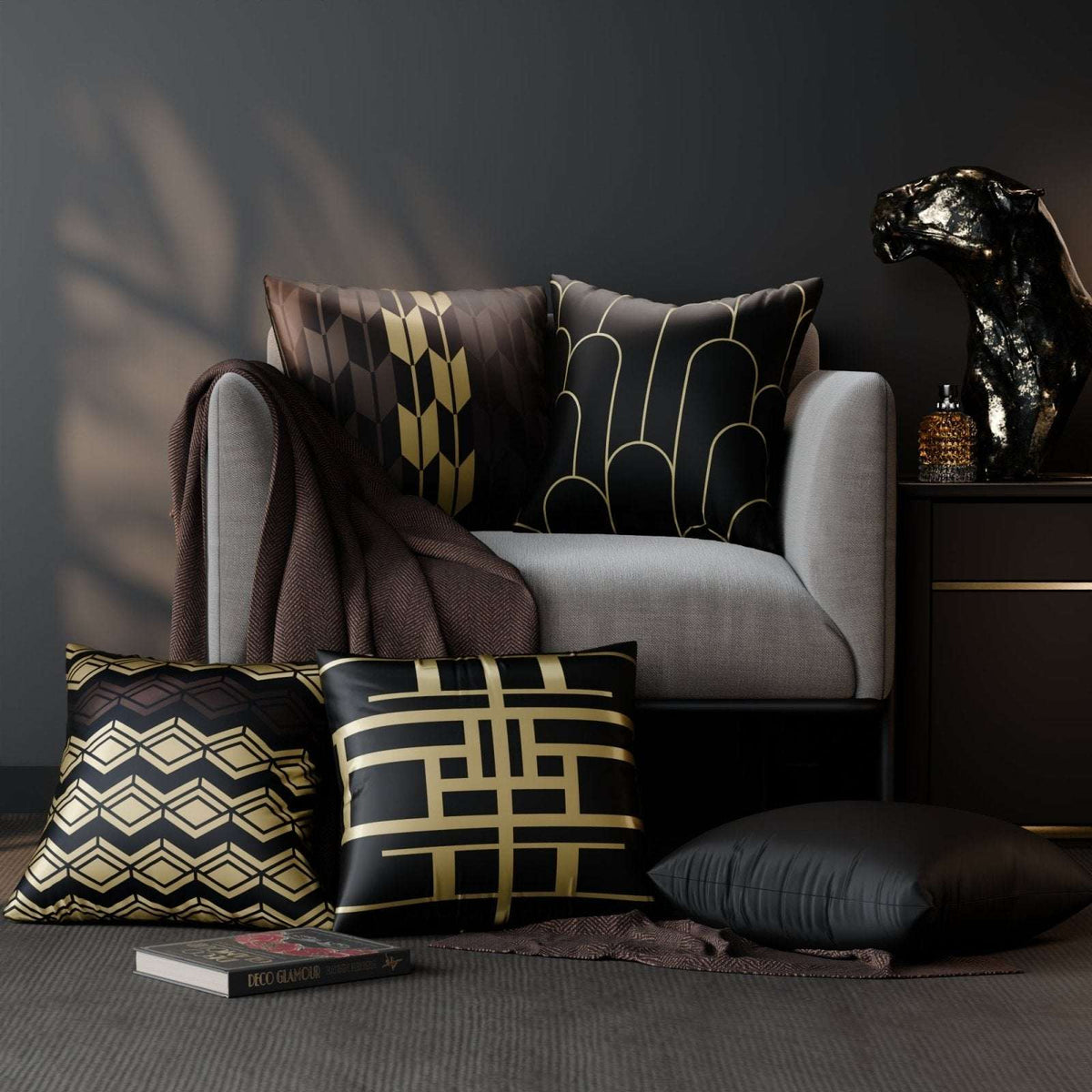 Anastasia’s Heirloom Cushion Cover 5 Pc Set