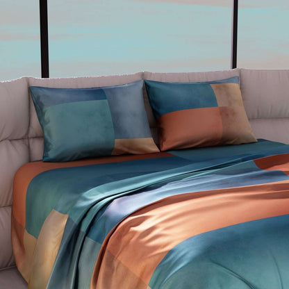 Aquaglow Ultra Satin Bedsheet Set