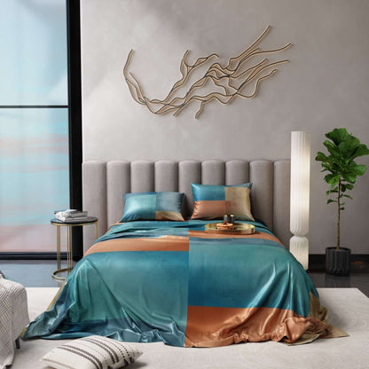 Aquaglow Ultra Satin Bedsheet Set