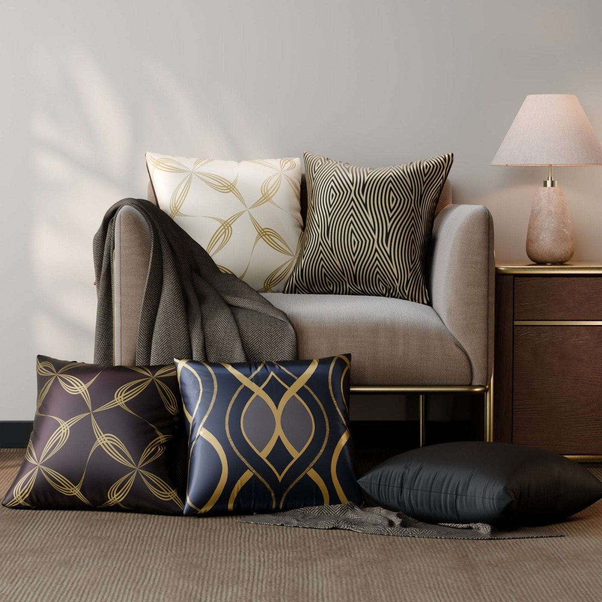 Cordelia’s Embrace Cushion Cover 5 Pc Set
