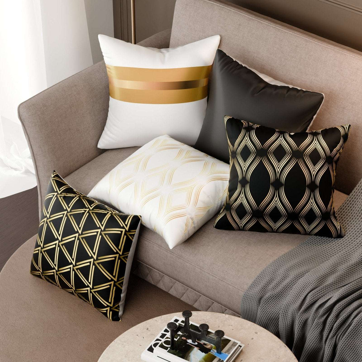 Cordelia’s Pride Cushion Cover 5 Pc Set