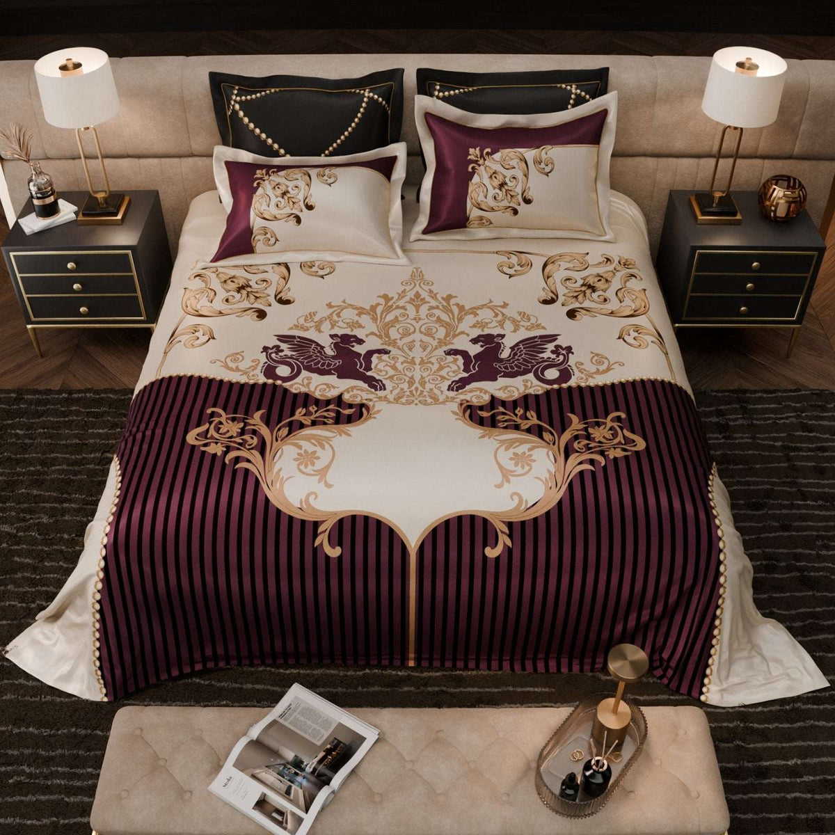 Dame Magnifique UltraSatin Bedsheet Set
