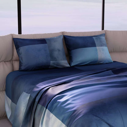 Evening Mirage Ultra Satin Bedsheet Set