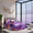 Lavender Haze Ultra Satin Bedsheet Set