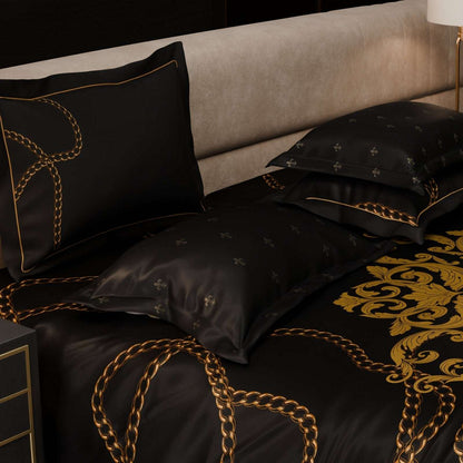 Masquerade Drama UltraSatin Bedsheet Set