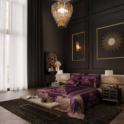 Opera Rouge UltraSatin Bedsheet Set