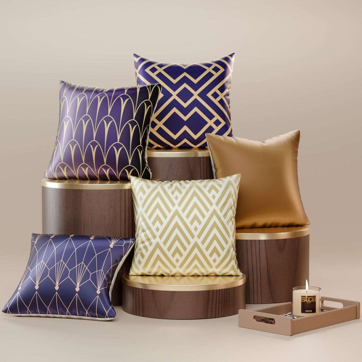 Ophelia’s Reverie Cushion Cover 5 Pc Set