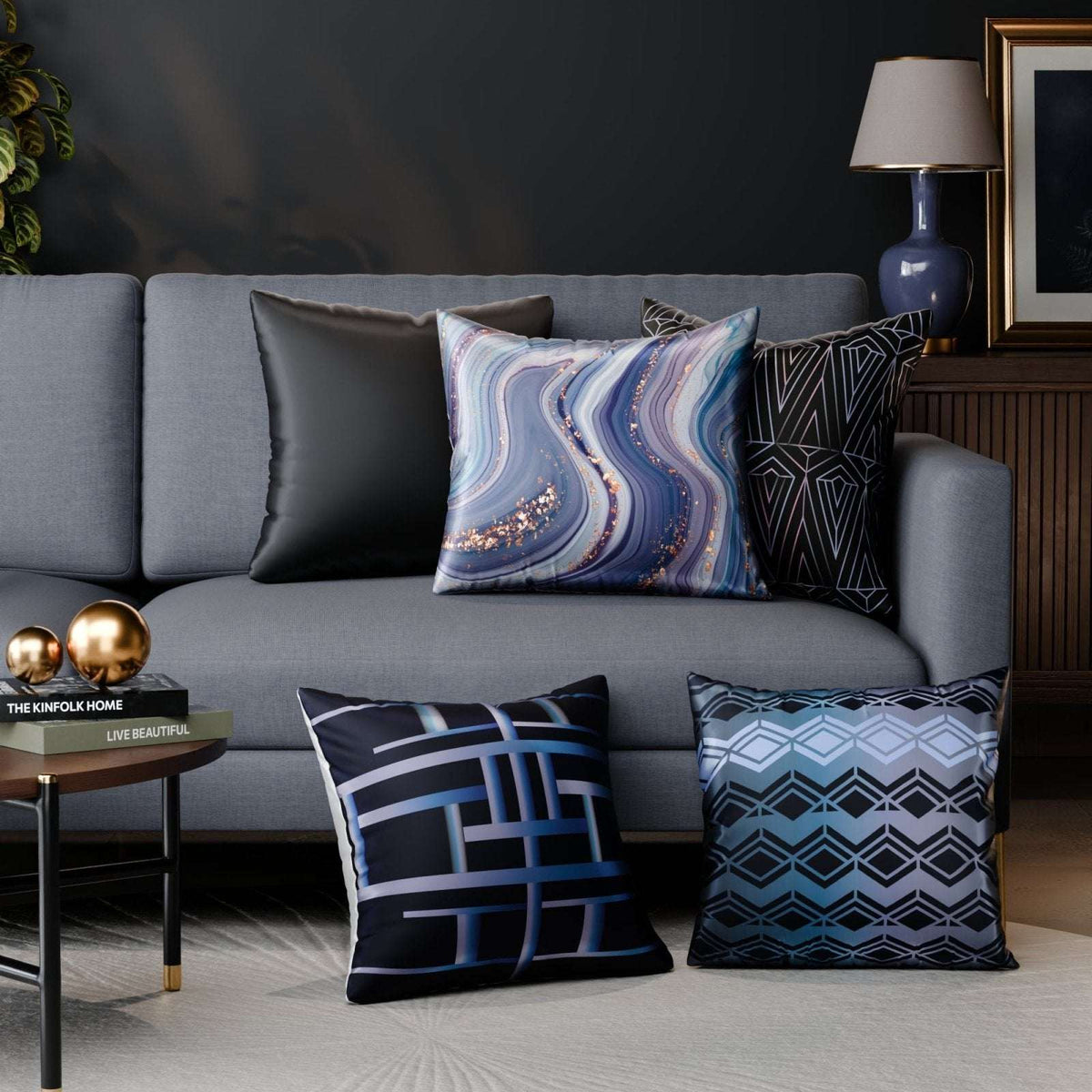 Ophelia’s Serenade Cushion Cover 5 Pc Set