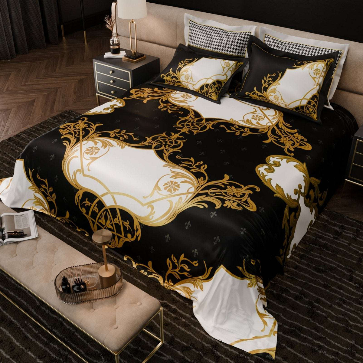 Palace of Mirrors UltraSatin Bedsheet Set
