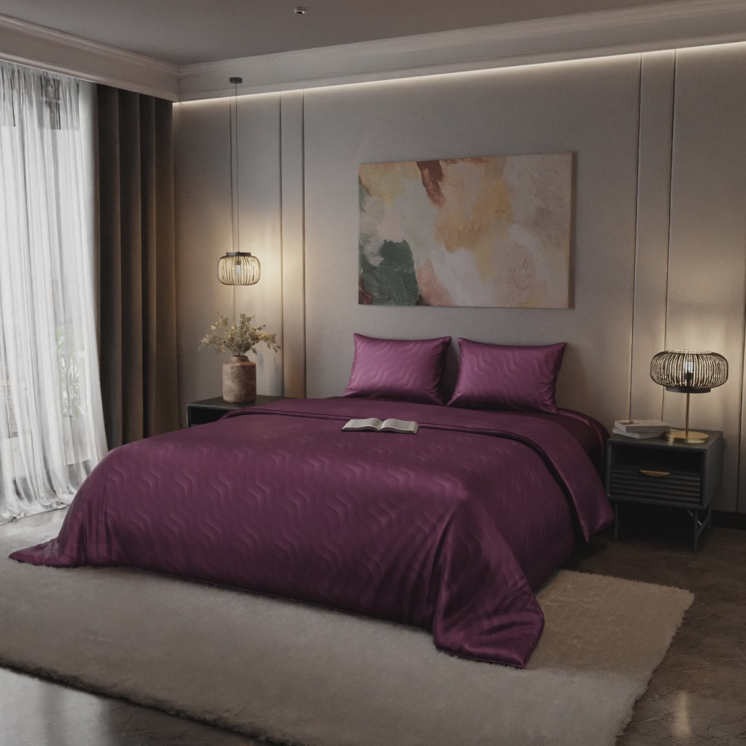 Burgundy Bliss Bed in a Bag
