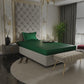 Emerald Green Fitted Bedsheet Set