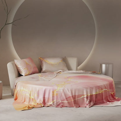 Dawn’s Brushstroke Bedsheet Set