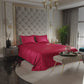 Flirty Red Flat Bedsheet Set