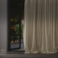 Ivory Elegance Velvet Curtain