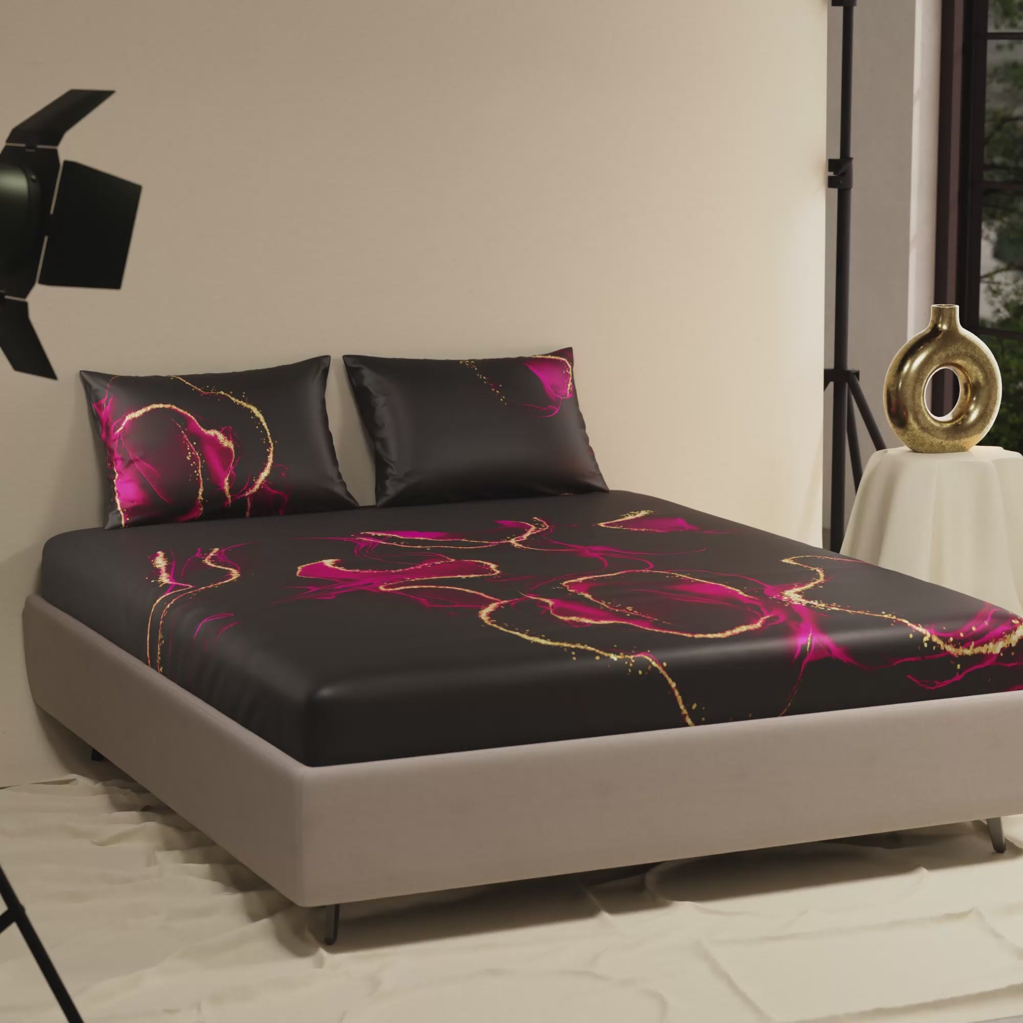 Bloom of Eternity Fitted Bedsheet Set