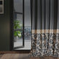 Regal Slate Satin Curtain