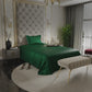 Emerald Green Flat Bedsheet Set