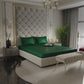 Emerald Green Fitted Bedsheet Set