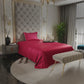 Flirty Red Flat Bedsheet Set