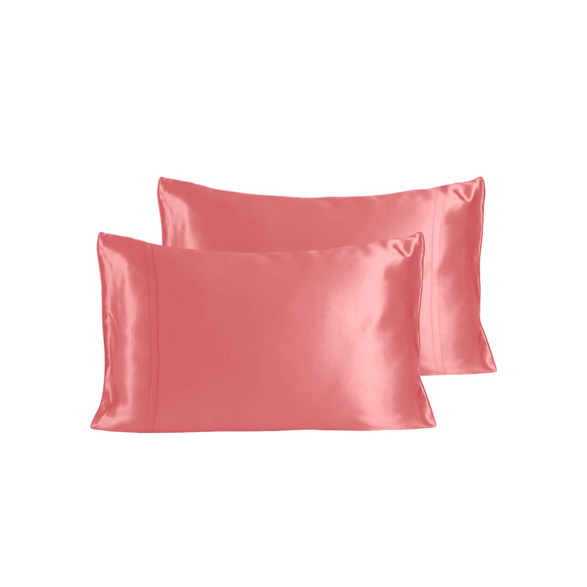 Stoa Paris Ultra Sateen Set of 2 Tomato Pillow Cover From SilkLike Collection